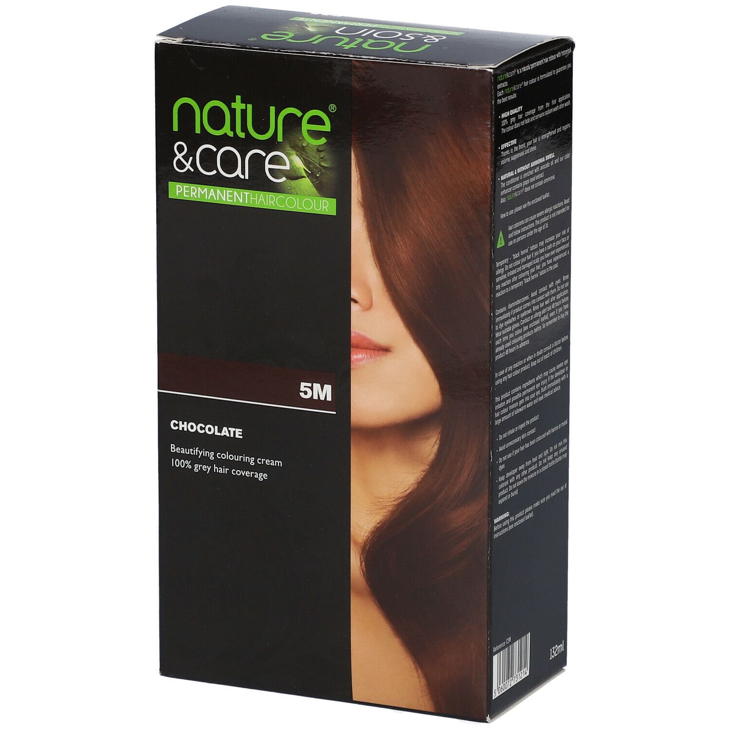 Nature & Soin® permanente Haarfarbe 5M Schokobraun