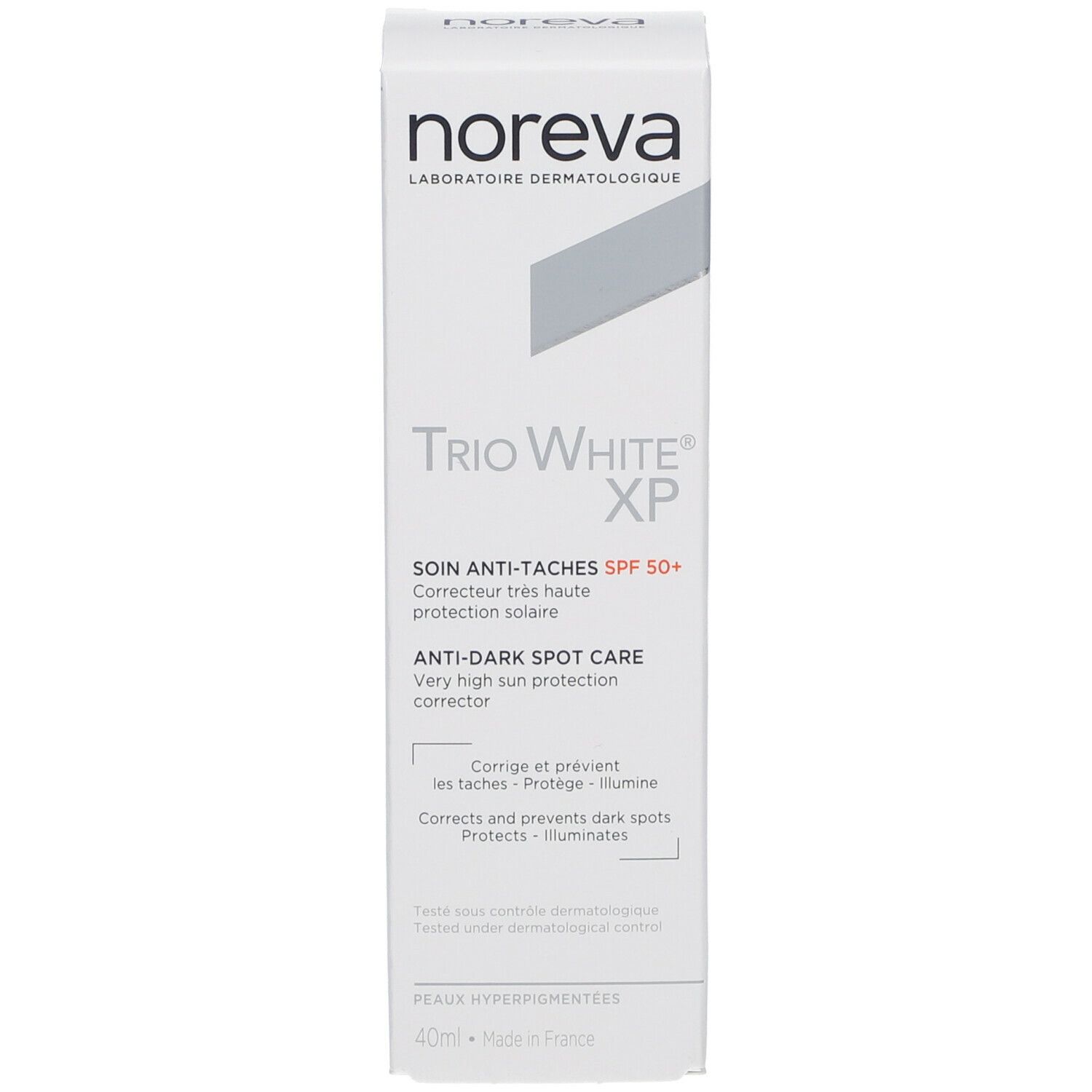 noreva Laboratoires Trio White® XP Anti-Pigmentfleckenpflege LSF 50+