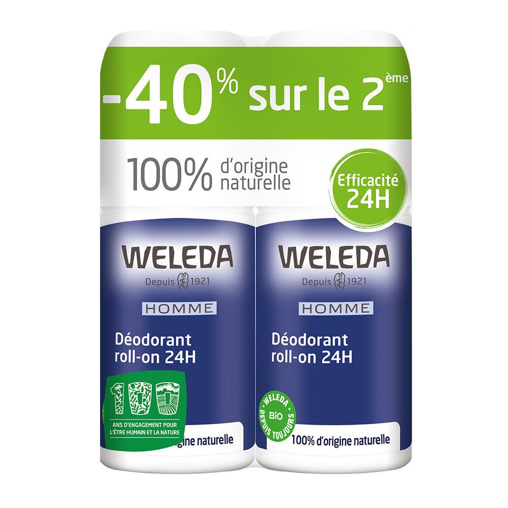 WELEDA Männer 24-Stunden-Roll-On-Deodorant