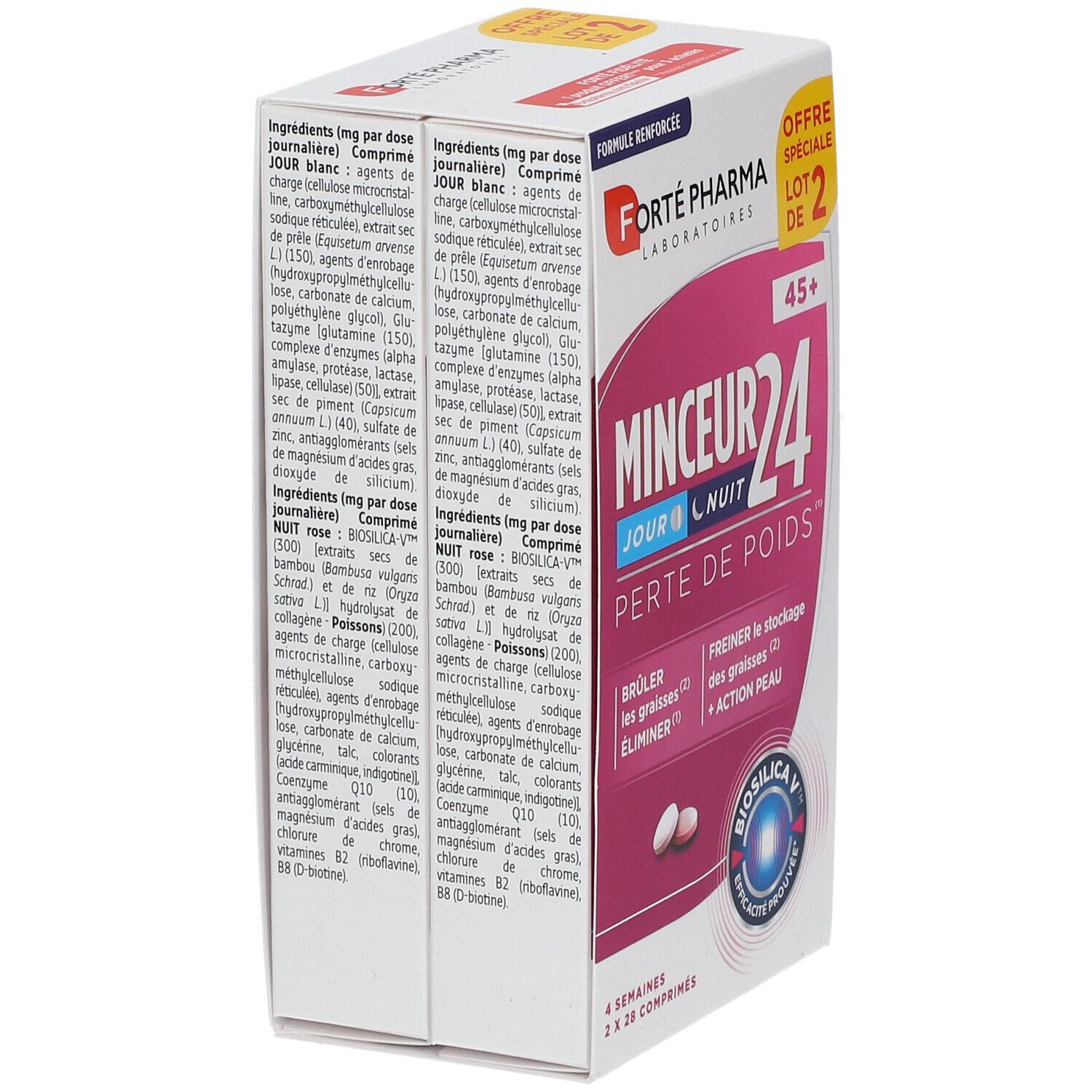 Forté Pharma Slimming 24h 45+ Tag/Nacht