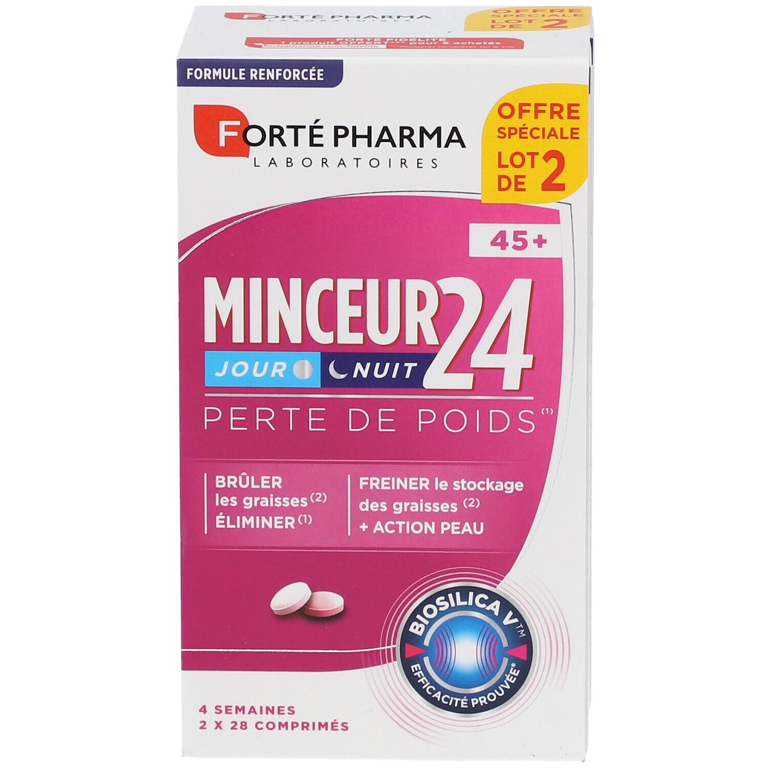 Forté Pharma Slimming 24h 45+ Tag/Nacht