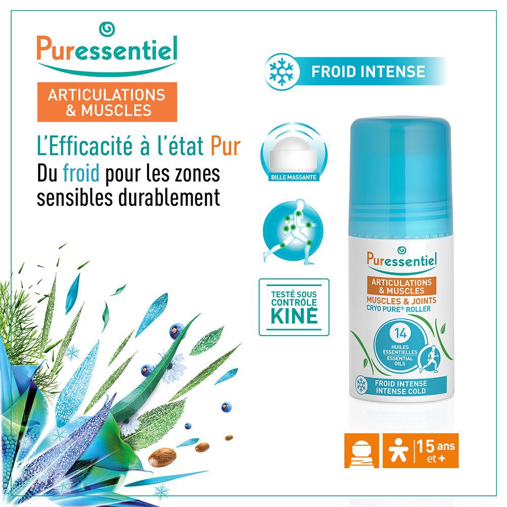 Puressentiel Articulations & Muscles Cryo Pure® Roller