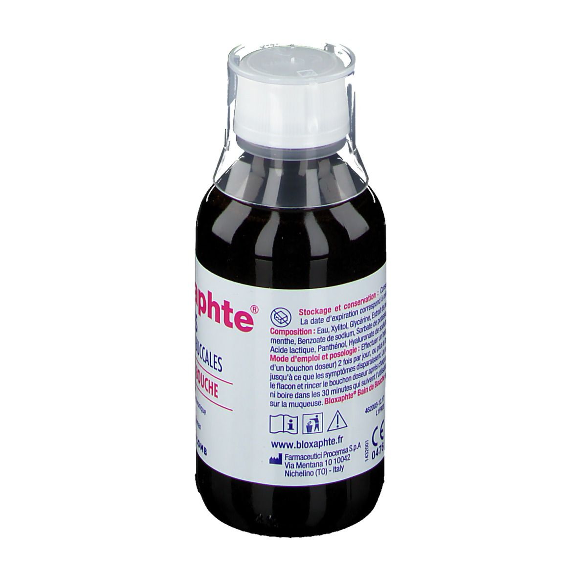 Bloxaphte Bain De Bouche Soulage Rapidement La Douleur Et Favorise La Cicatrisation - Aphtes - Lésions Buccales 100 mL