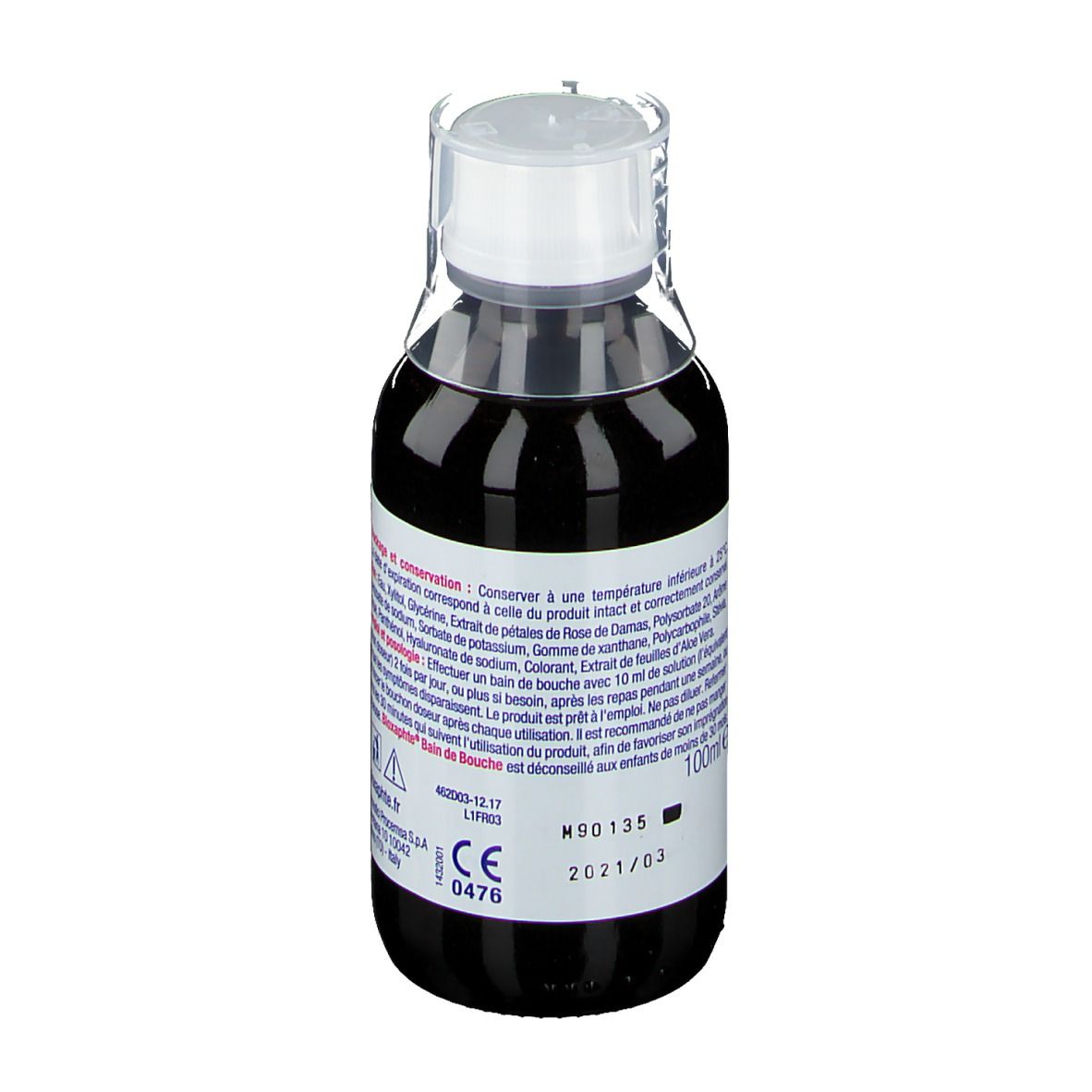 Bloxaphte Bain De Bouche Soulage Rapidement La Douleur Et Favorise La Cicatrisation - Aphtes - Lésions Buccales 100 mL