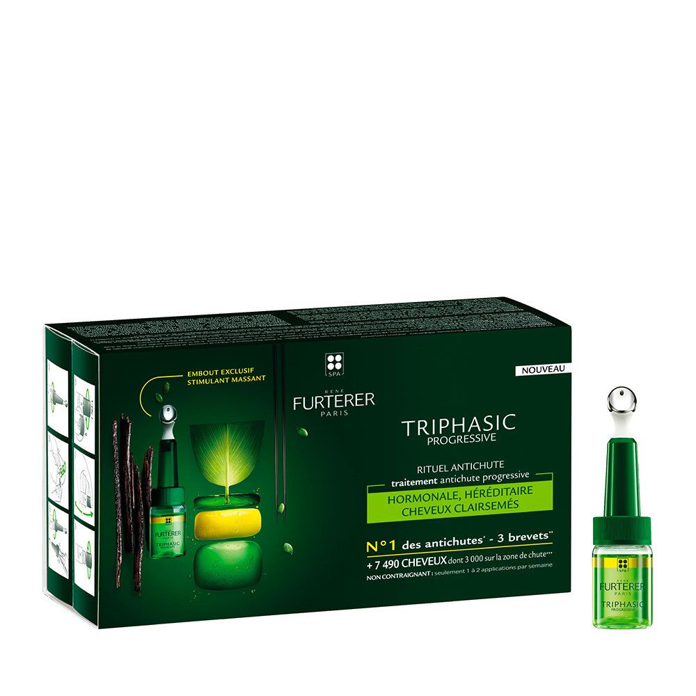 RENE FURTERER Triphasic Progressive Pflegeritual bei Haarausfall
