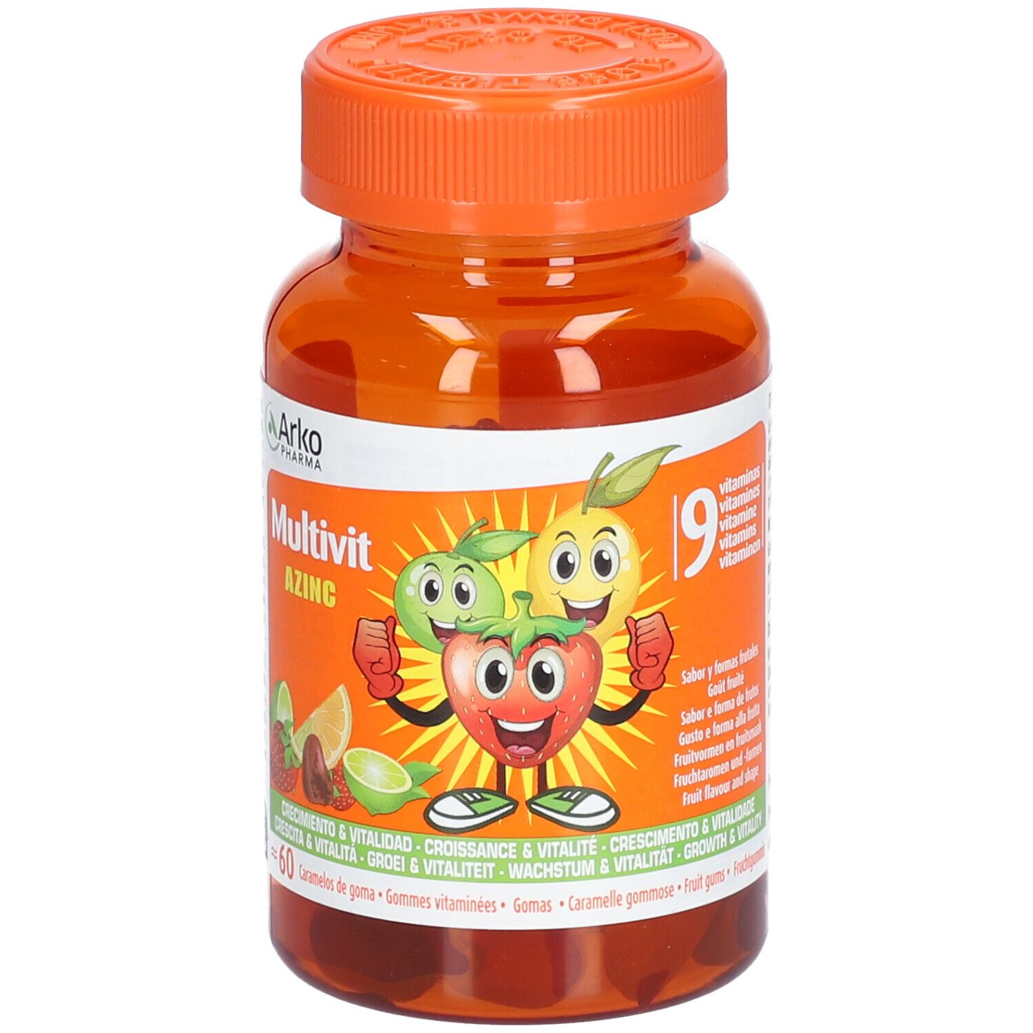 Arkopharma Azinc Multivit Gommes Vitaminées