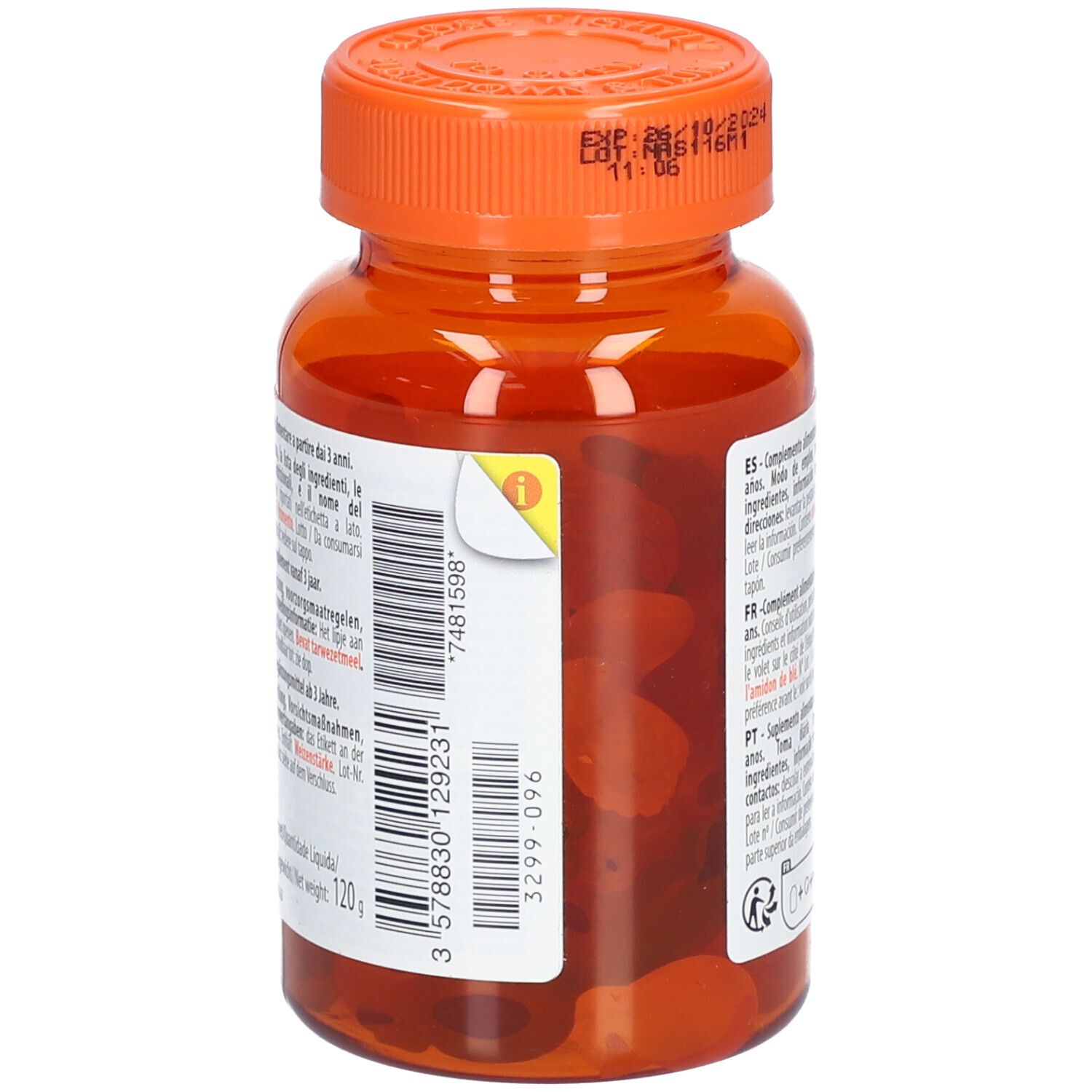 Arkopharma Azinc Multivit Gommes Vitaminées