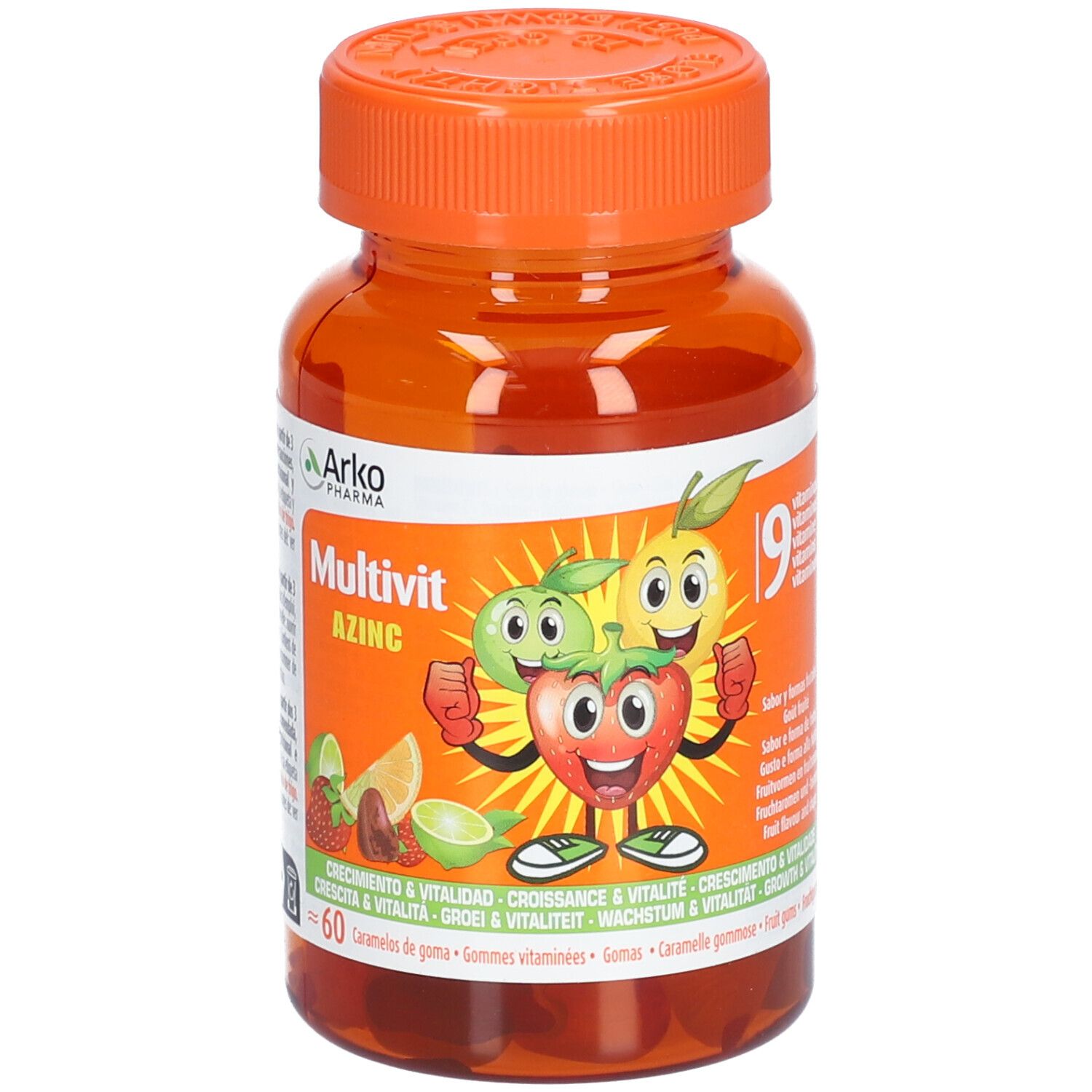 Arkopharma Azinc Multivit Gommes Vitaminées