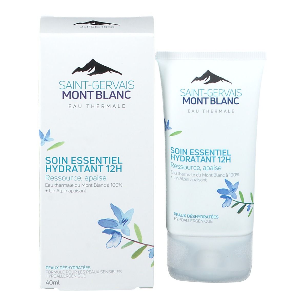 Saint-Gervais MONT BLANC Soin essentiel hydratant 12H 40 ml