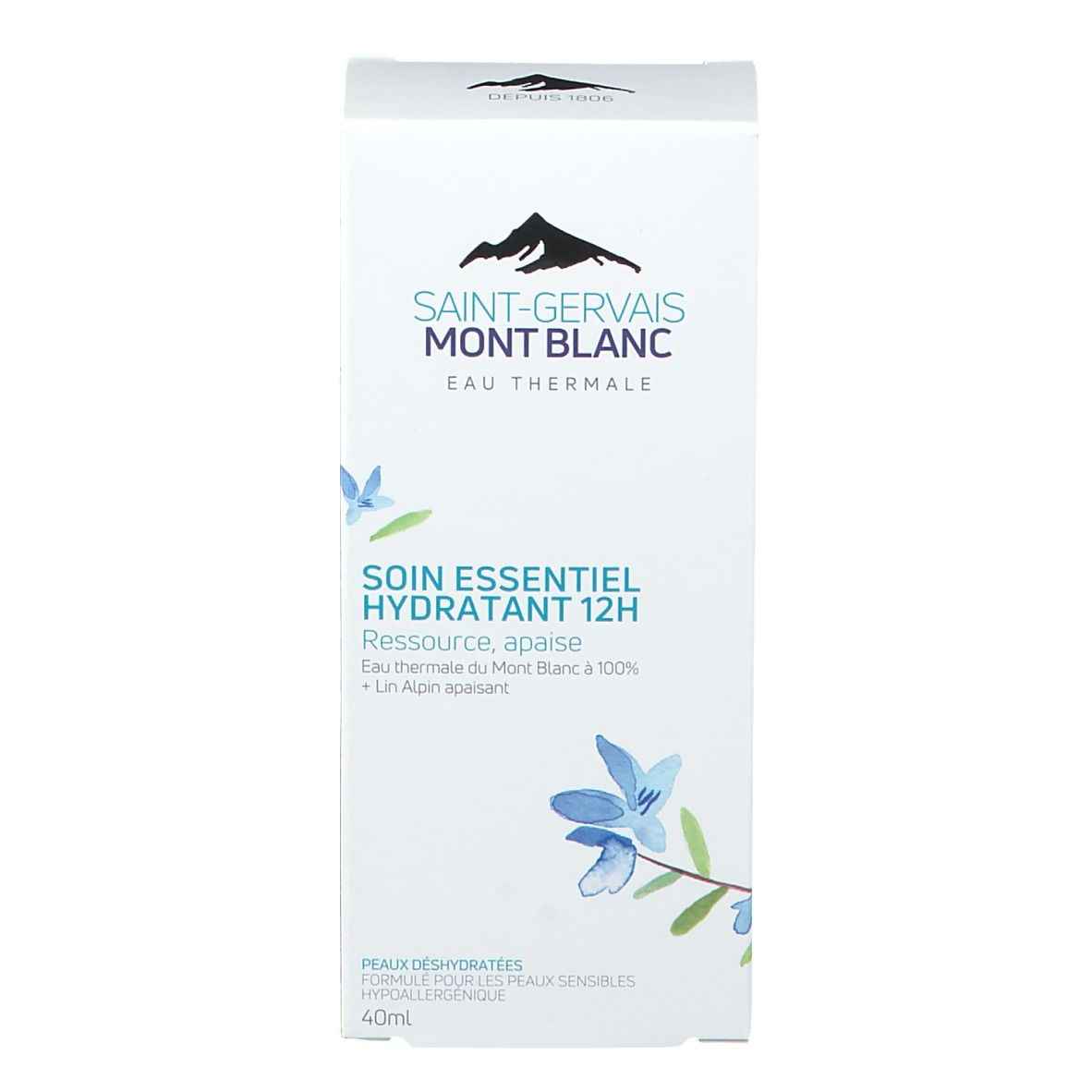 Saint-Gervais MONT BLANC Soin essentiel hydratant 12H 40 ml