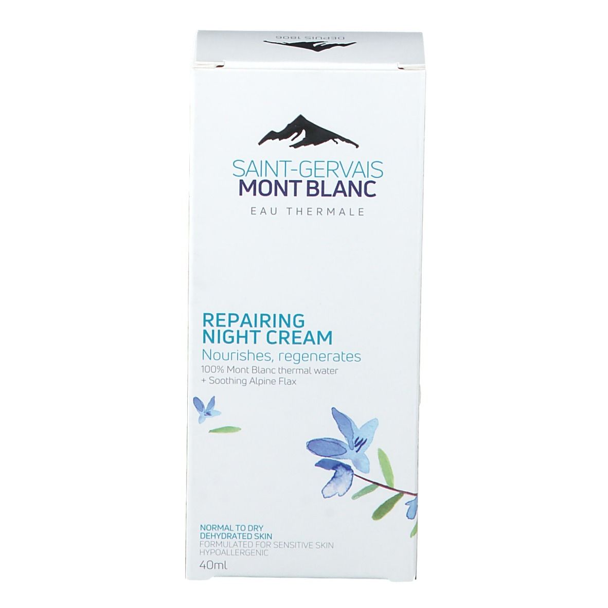 Saint-Gervais MONT BLANC Soin de nuit réparateur 40 ml