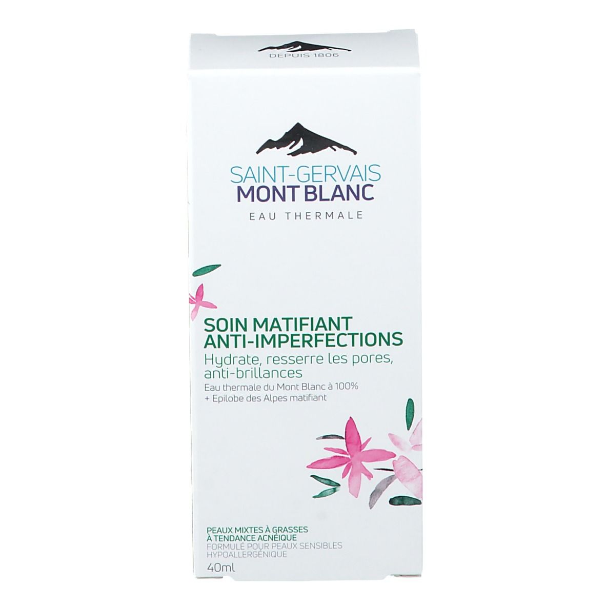 Saint Gervais MONT BLANC Anti-Imperfections-Feuchtigkeitscreme