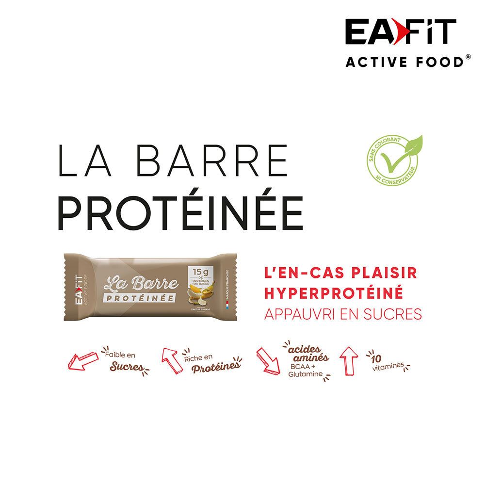 EA-FIT La Barre Protéinée Banane