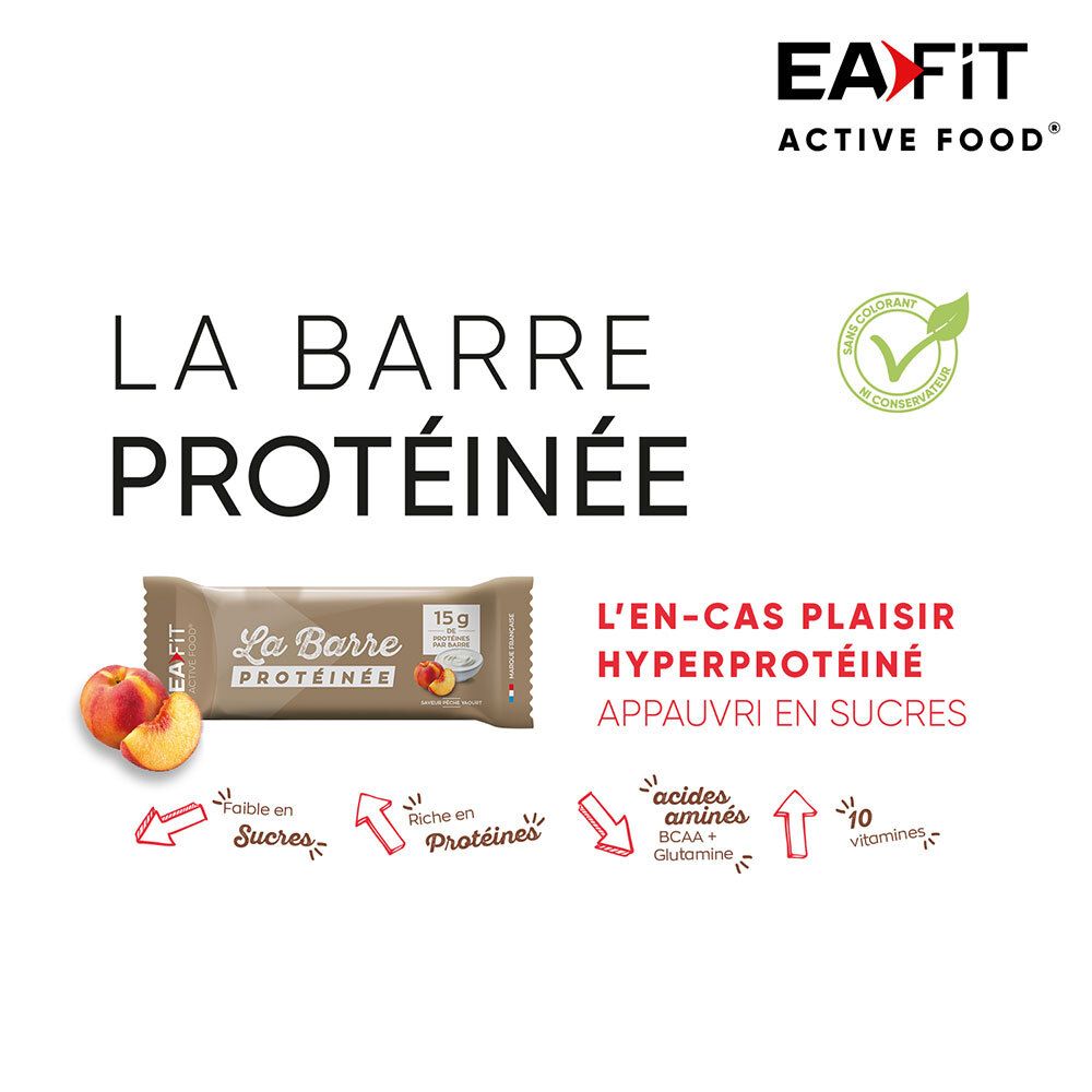 EA-FIT Der Apfel-Joghurt Proteinriegel