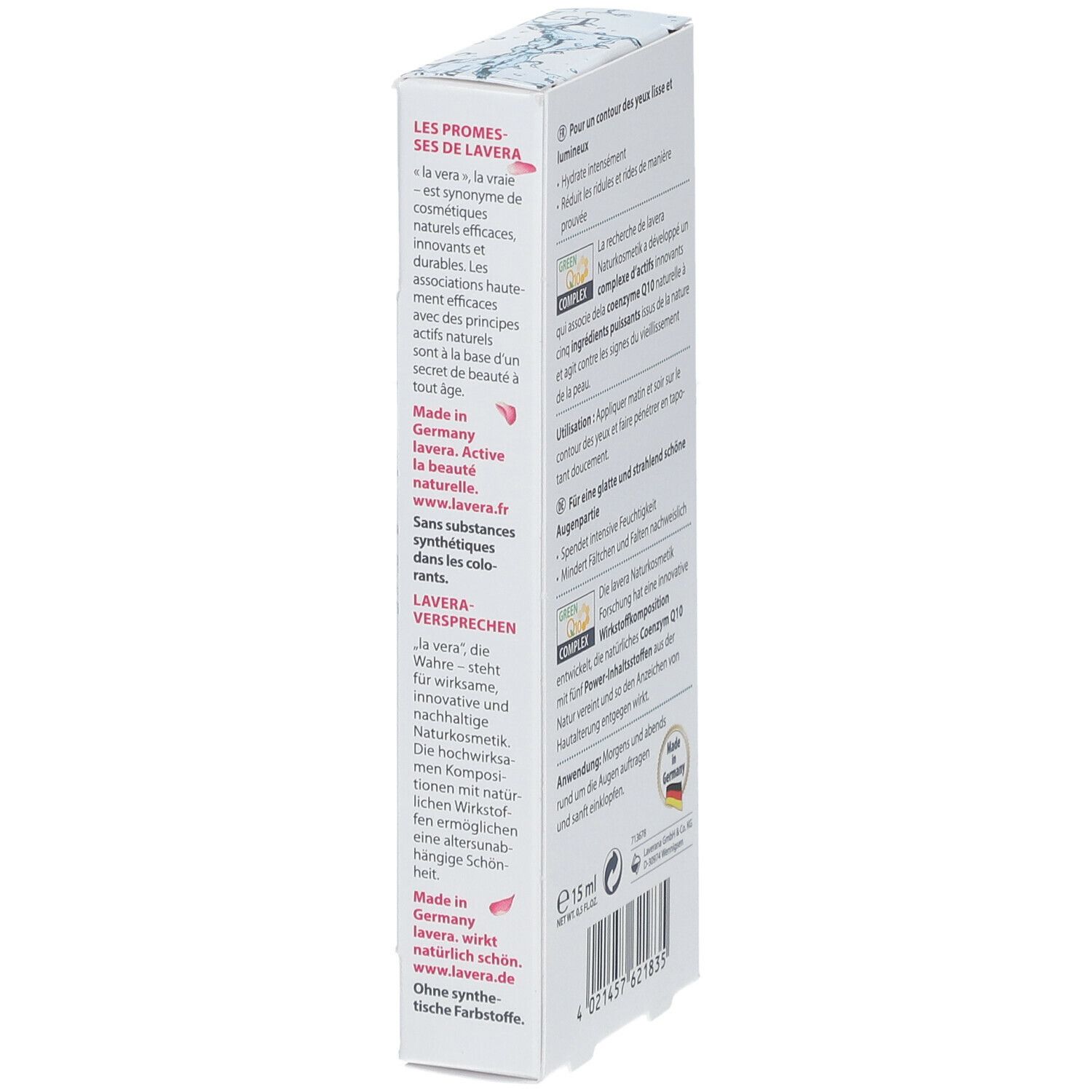 lavera® Basis Sensitiv Anti-Falten Augencreme