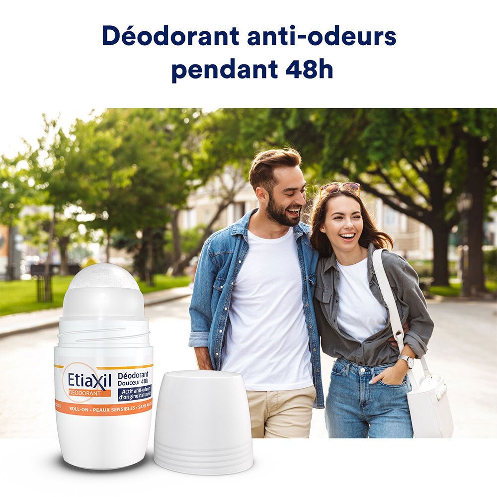 Etiaxil Douceur 48h ohne Aluminiumsalze (2 x 50 ml)