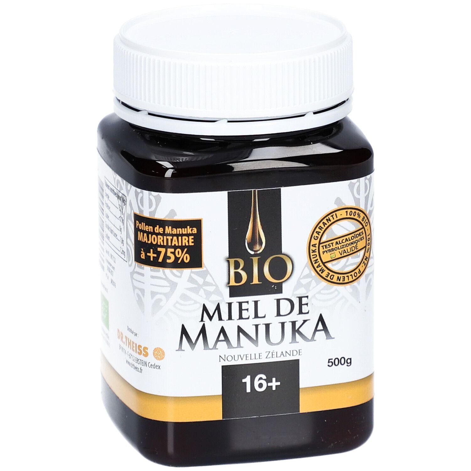 DR THEISS MIEL DE MANUKA 16+ 500G Bio