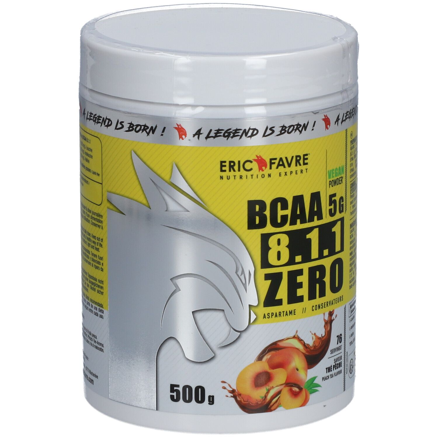 ERIC FAV BCAA 811 VEG Tee Pfirsich