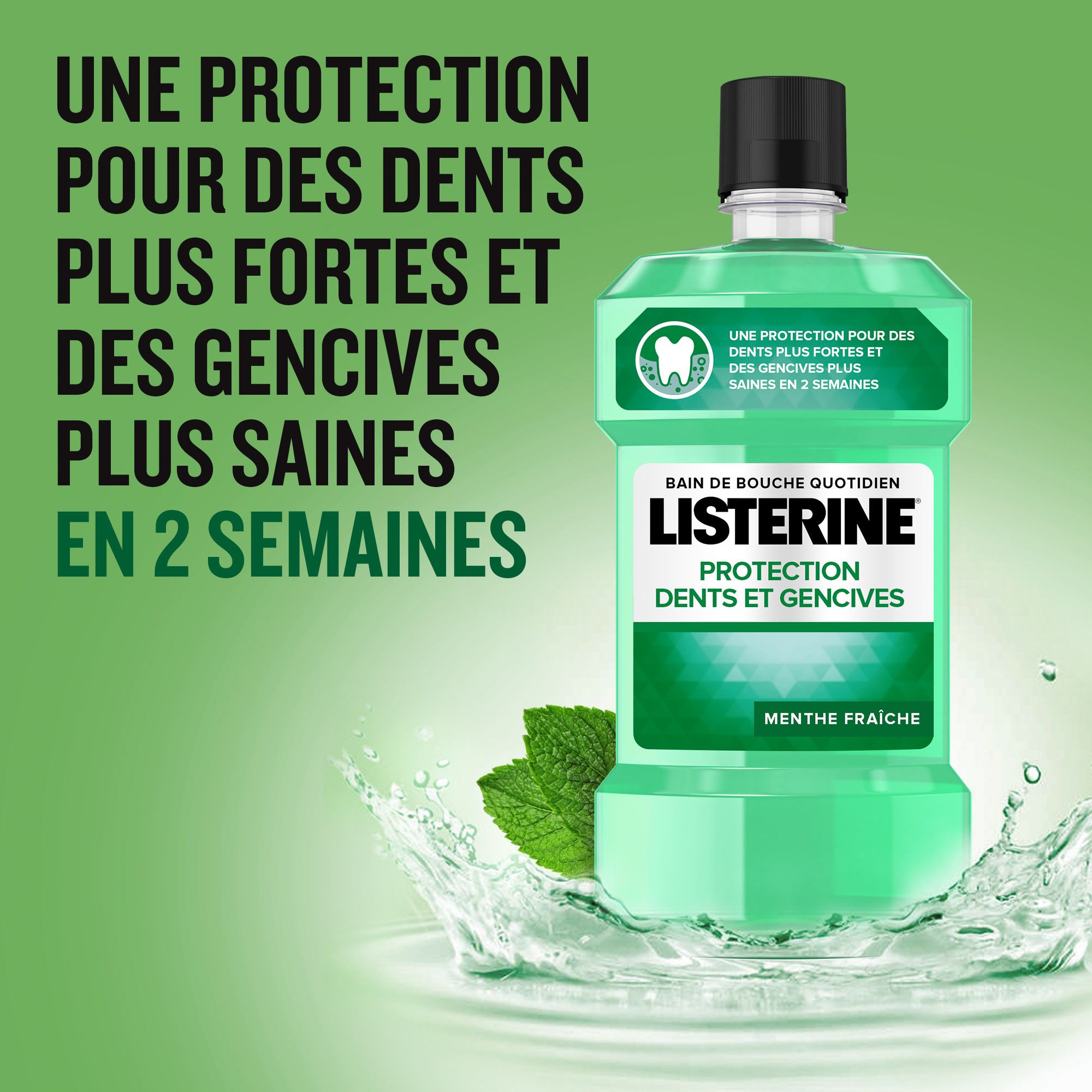 Listerine® Mundspülung Zahn- und Zahnfleischschutz