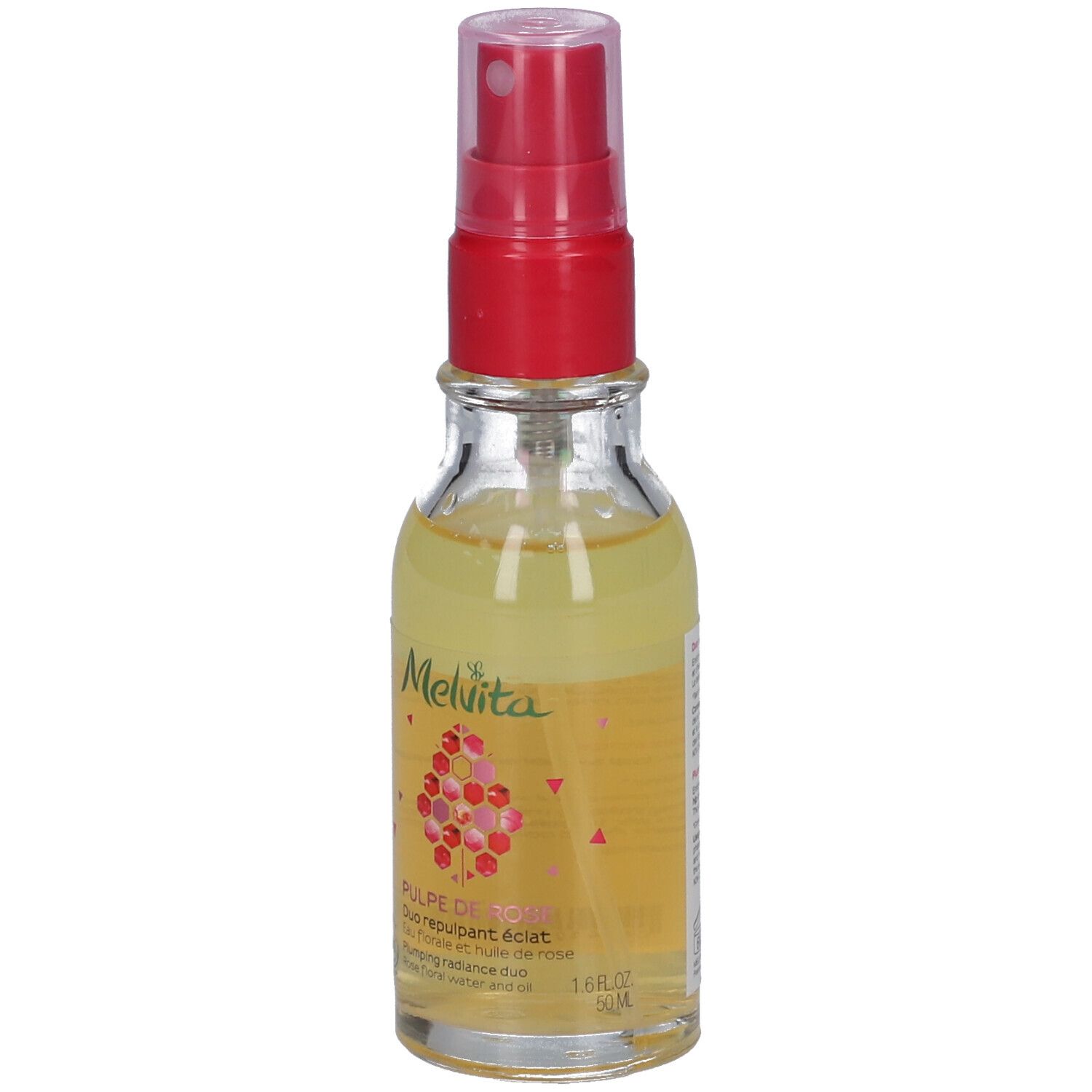 Melvita Pulpe de Rose Duo repulpant éclat Bio - Visage