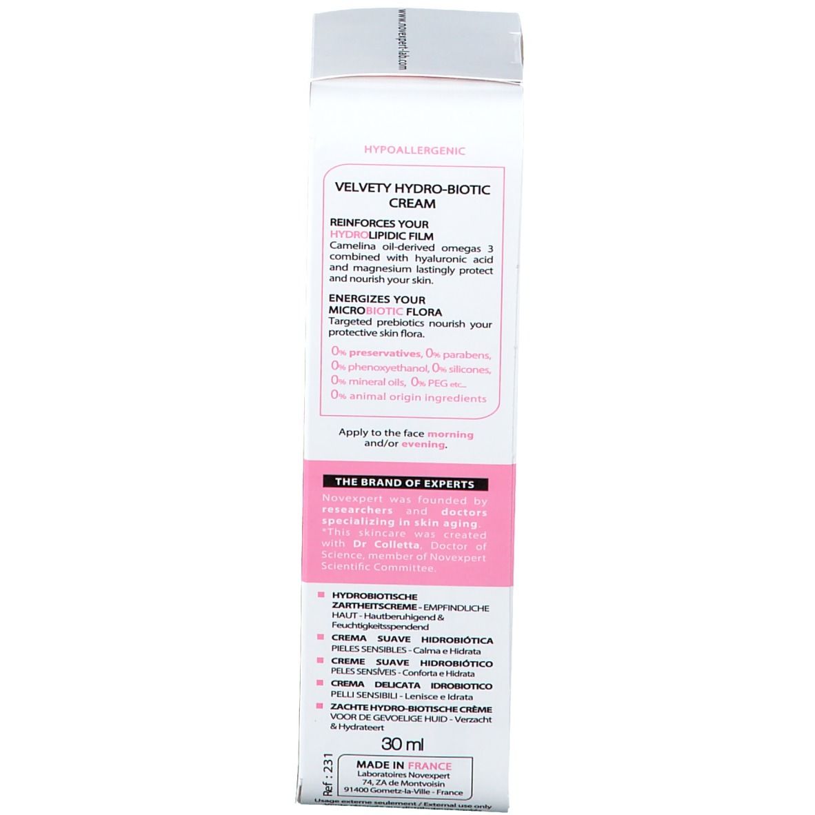 Novexpert hydrobiotische Creme