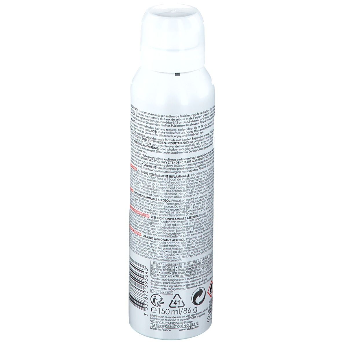 VICHY Dercos Technique Nutrients Shampooing Sec Detox