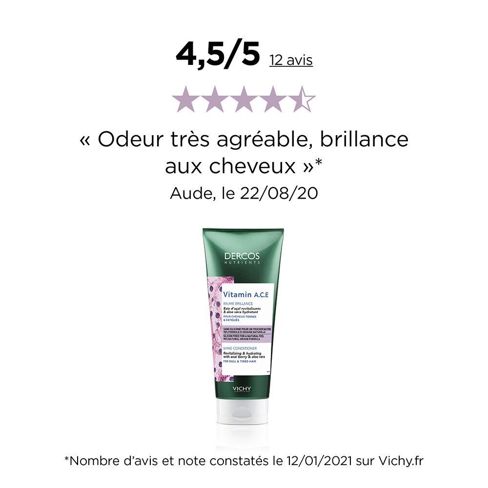 VICHY Dercos Vitamin A.C.E. Balsam