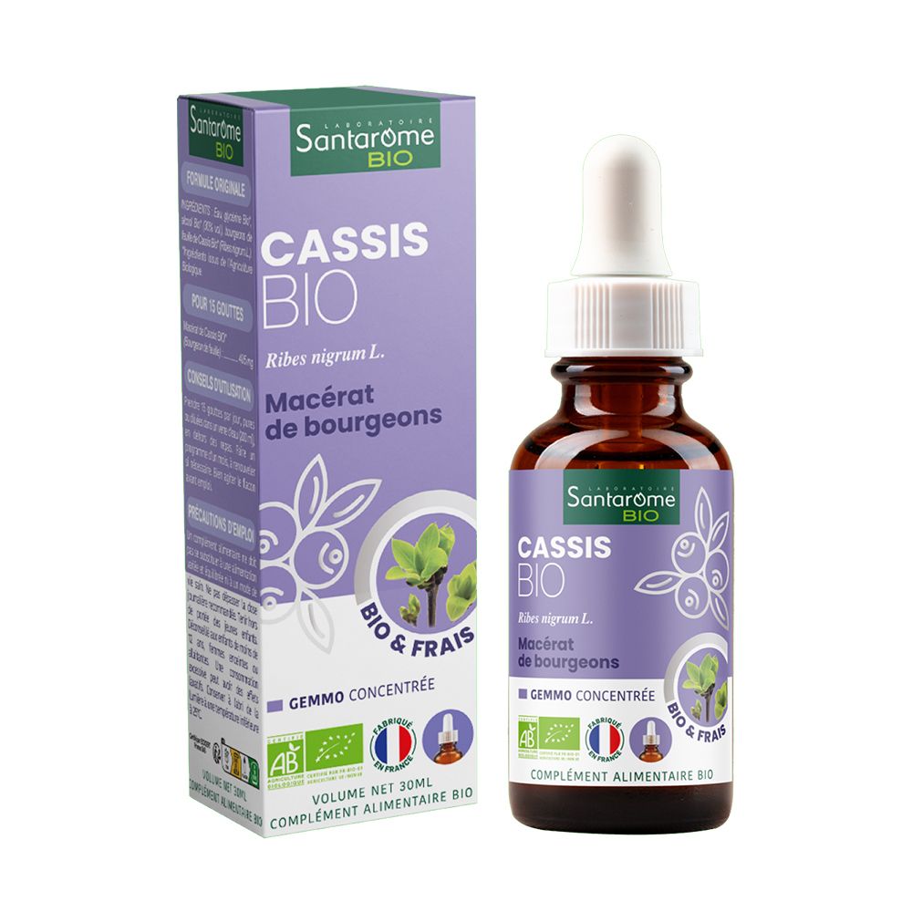 Santarome Bio Schwarze Johannisbeere Komplex 1 Knospe Bio und Frisch U51
