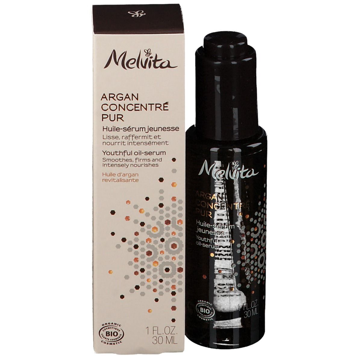 Melvita Anti-Ageing-Serumöl mit Bio-Arganöl - Gesicht