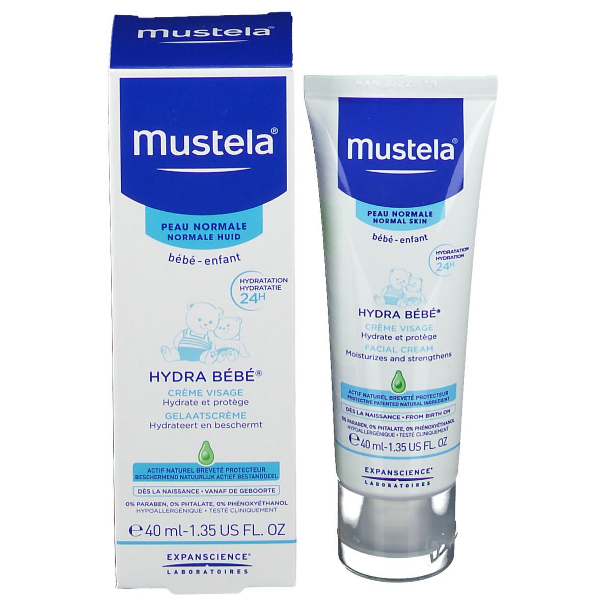 mustela® Hydra Bébé Crème Visage