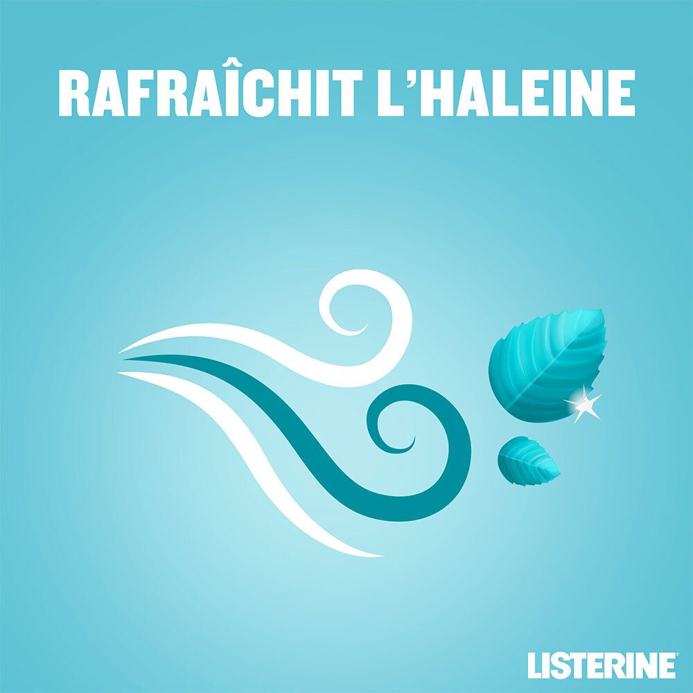 LISTERINE® Bain de Bouche Fraîcheur Goût Plus Léger