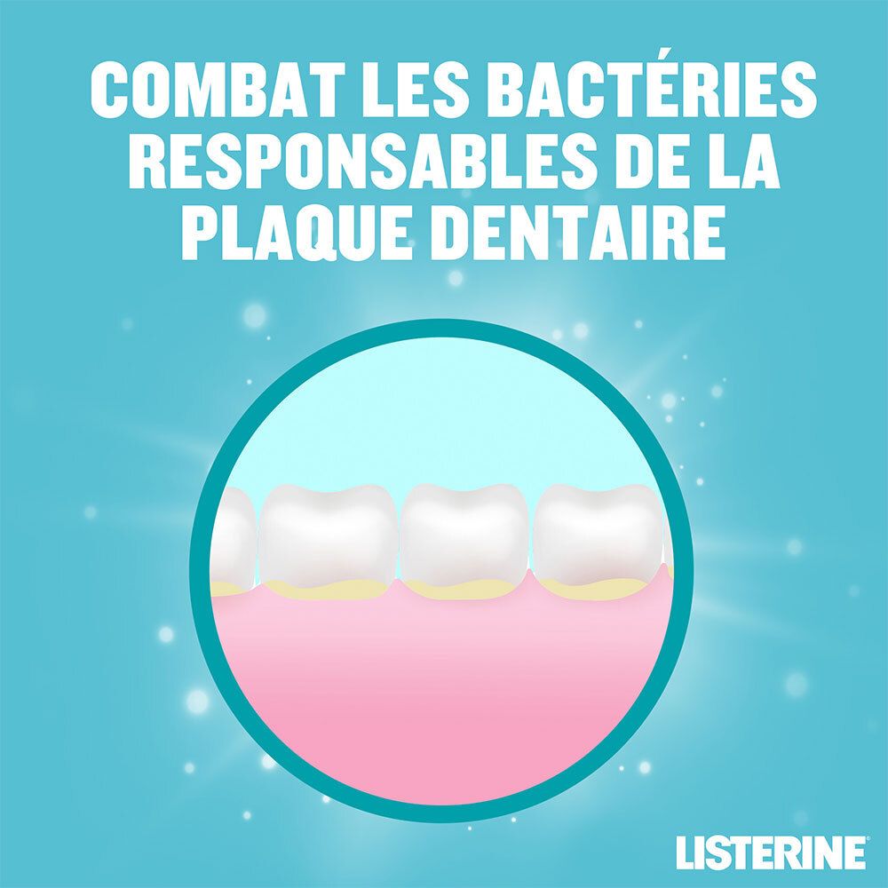 LISTERINE® Bain de Bouche Fraîcheur Goût Plus Léger