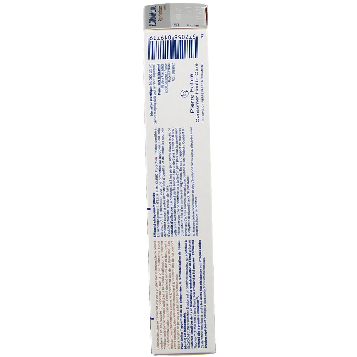 ELGYDIUM CLINIC Dentifrice Protection Érosion