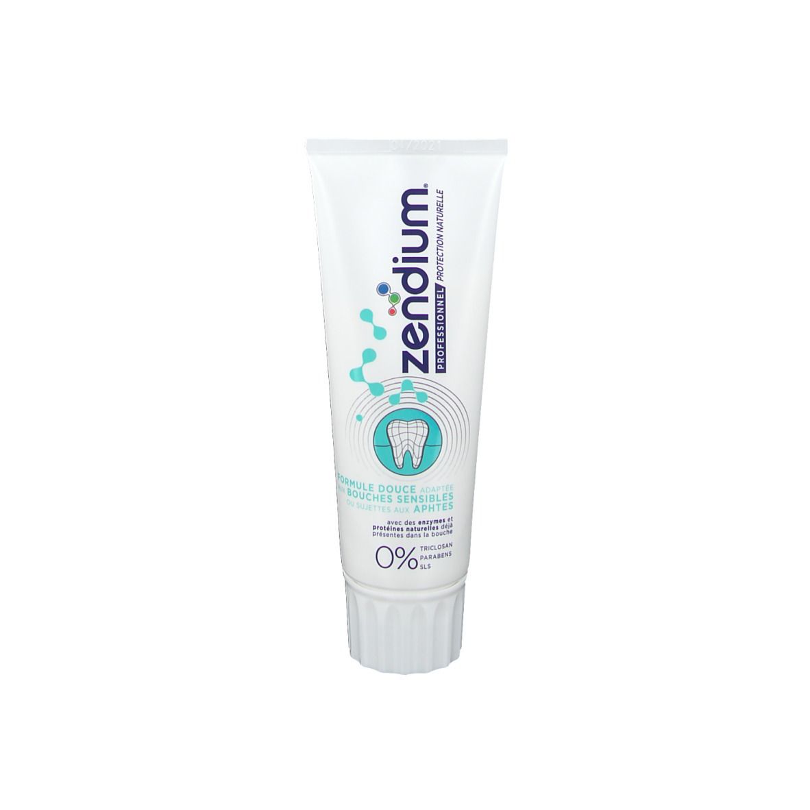 Zendium Dentifrice Formule Douce Bouches Sensibles ou Sujettes aux Aphtes