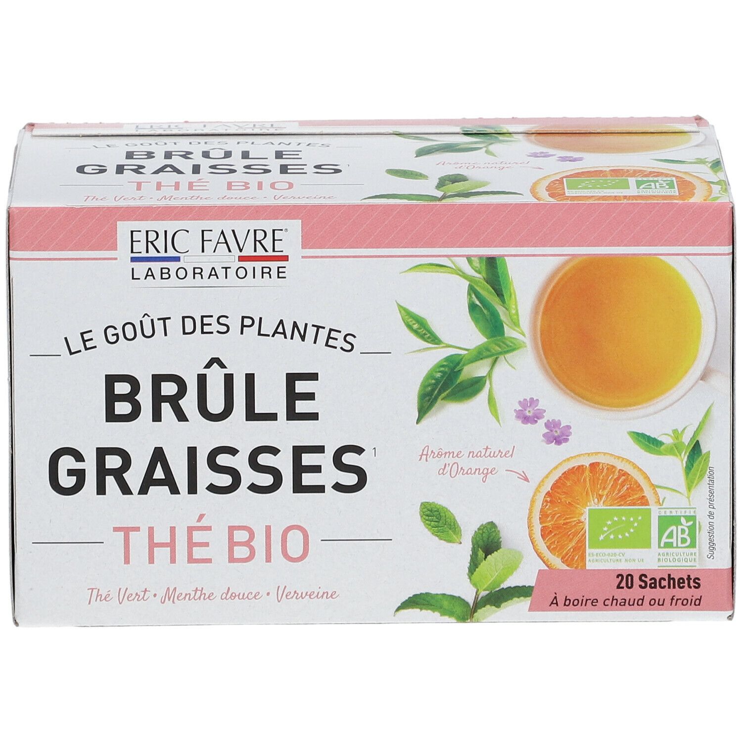 ERIC FAVRE® Fettverbrennungstee Bio