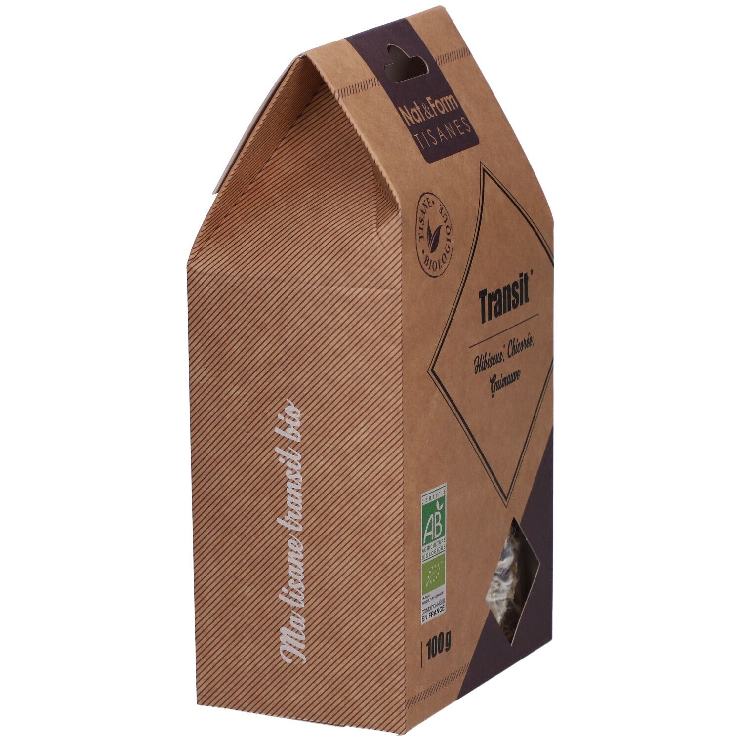 NAT&FORM TIS TRANSIT BIO 100G