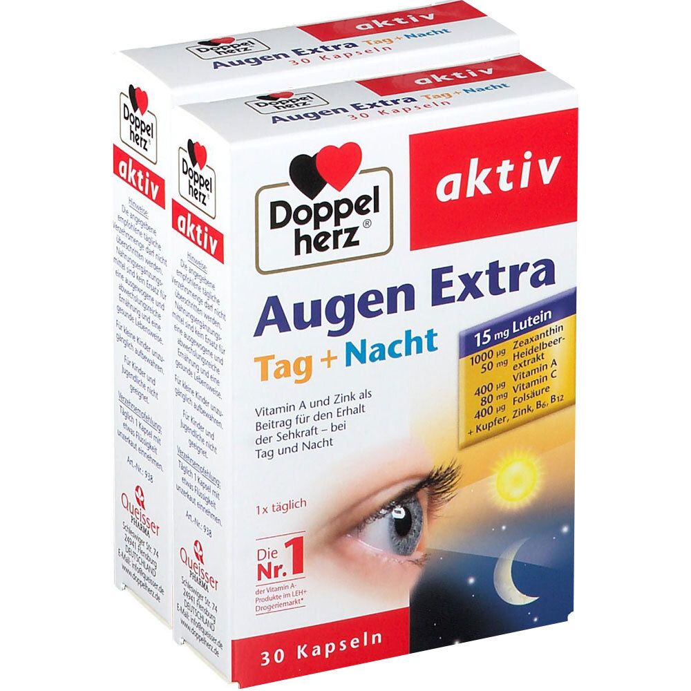 Doppelherz® aktiv Augen Extra Tag + Nacht Doppelpack