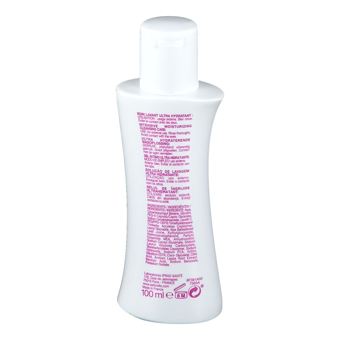  Saforelle® Ultra-Hydratationsshampoo-Pflege