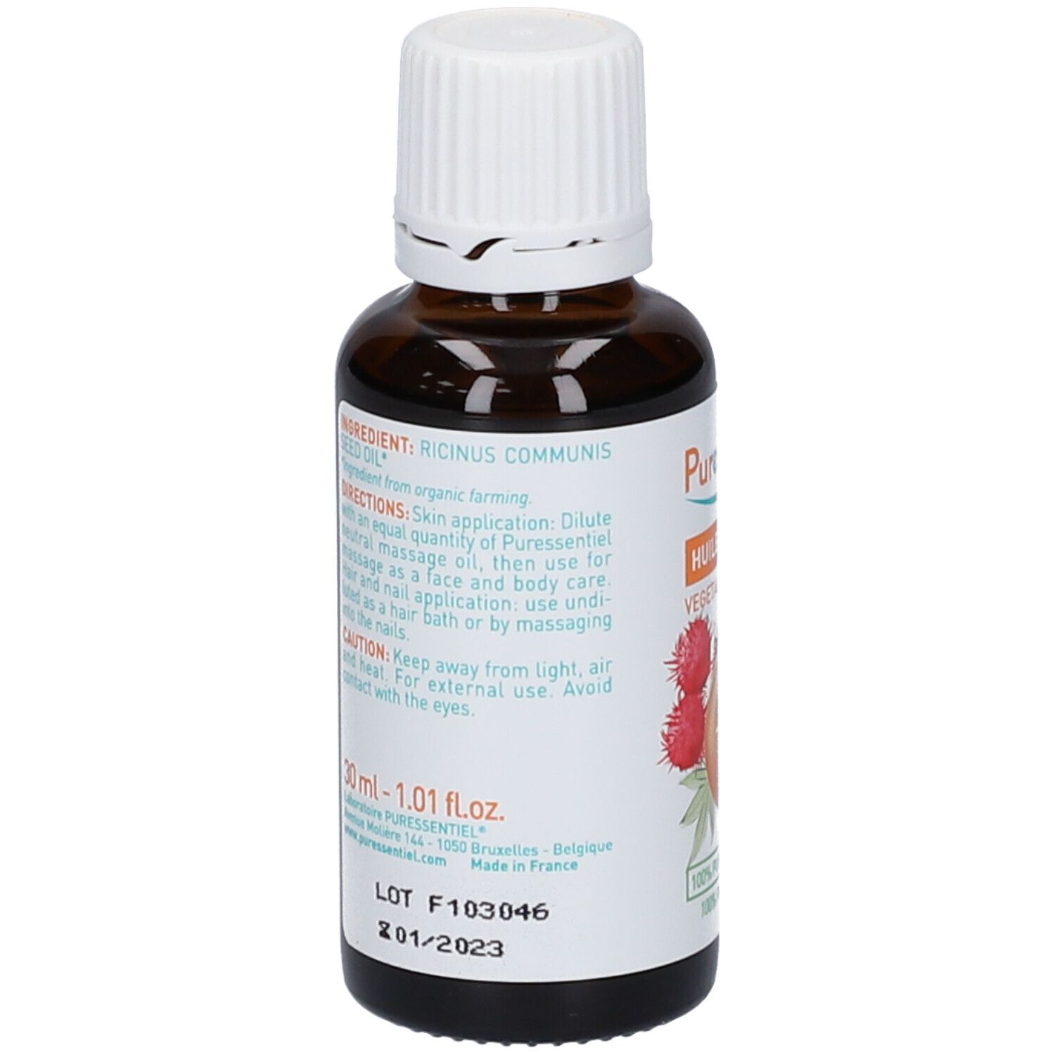 Puressentiel Bio-Pflanzenöl Rizinus