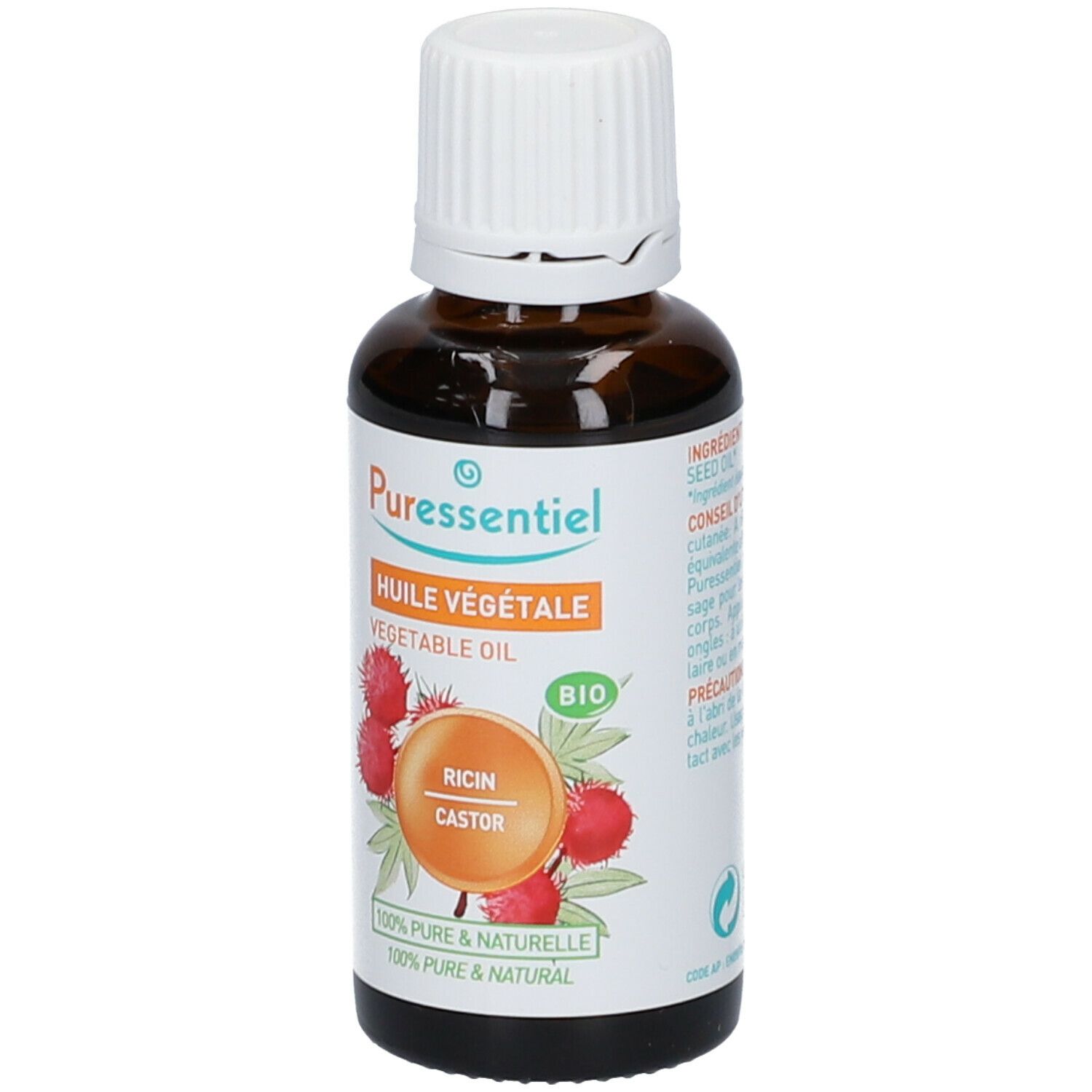 Puressentiel Bio-Pflanzenöl Rizinus