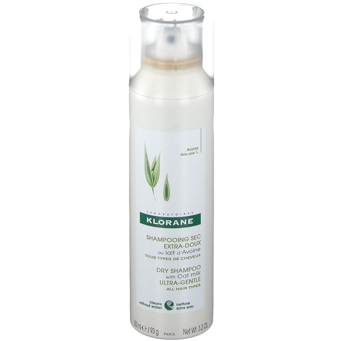 KLORANE Trockenshampoo mit Hafermilch