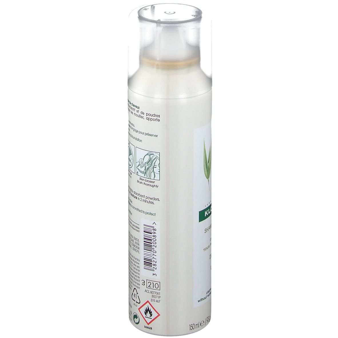 KLORANE Trockenshampoo mit Hafermilch