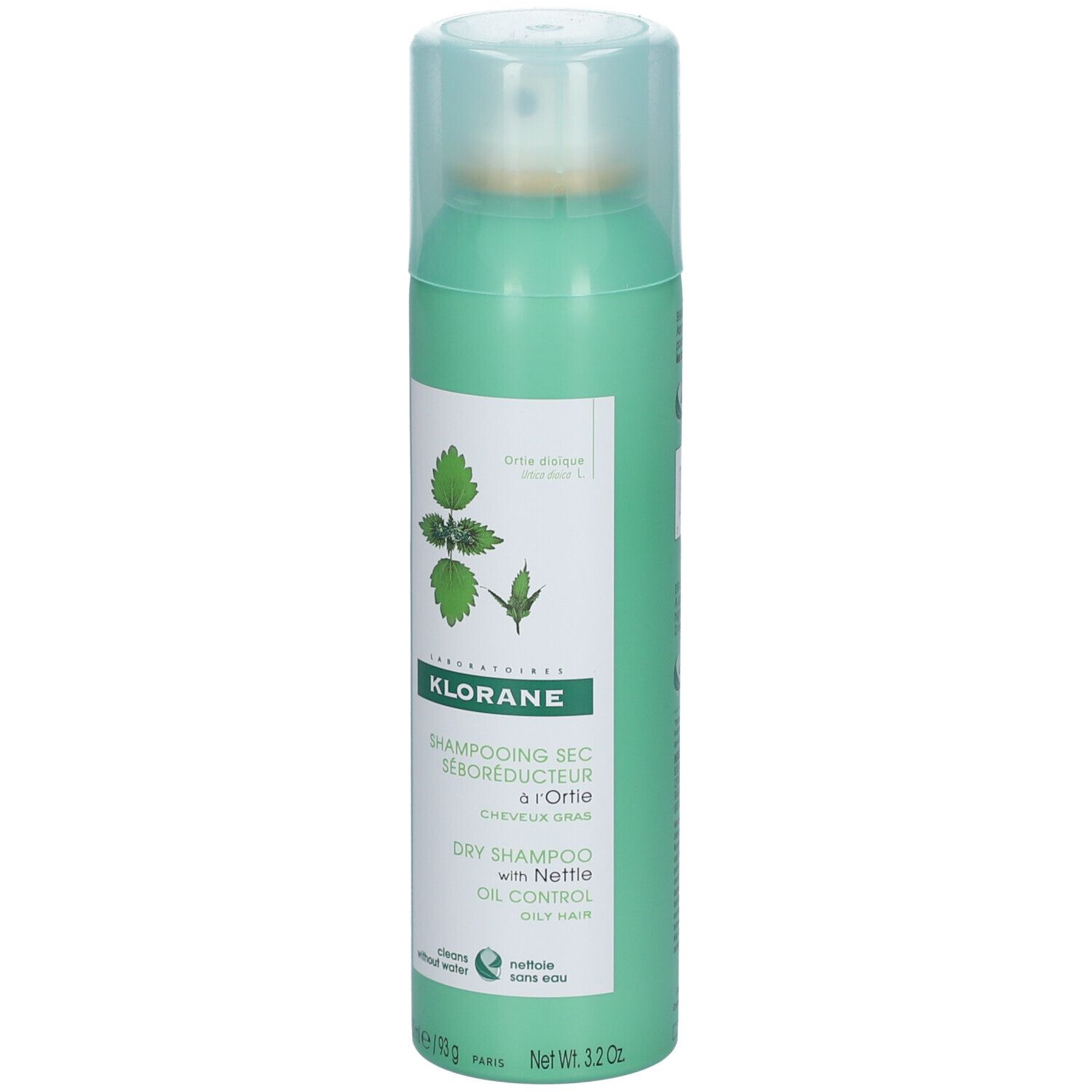 KLORANE Brennessel-Sebum-regulierendes Trockenshampoo