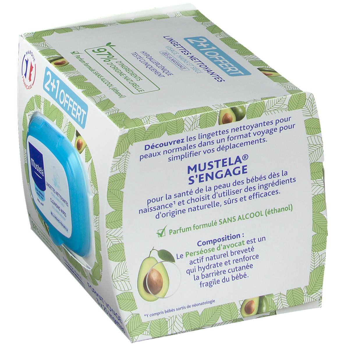 mustela®-Reinigungstücher