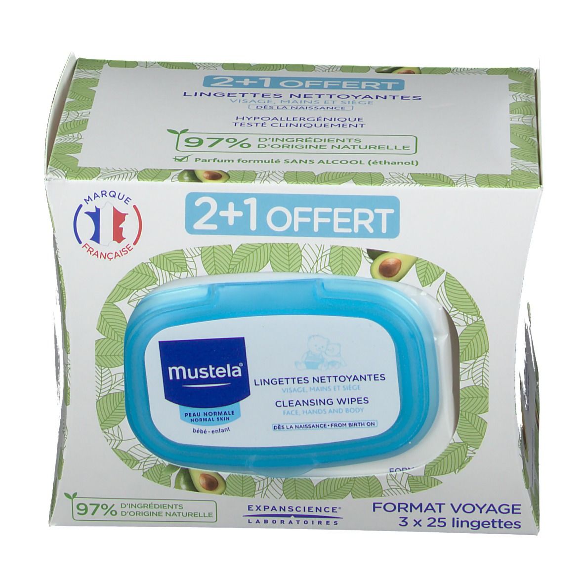 mustela®-Reinigungstücher