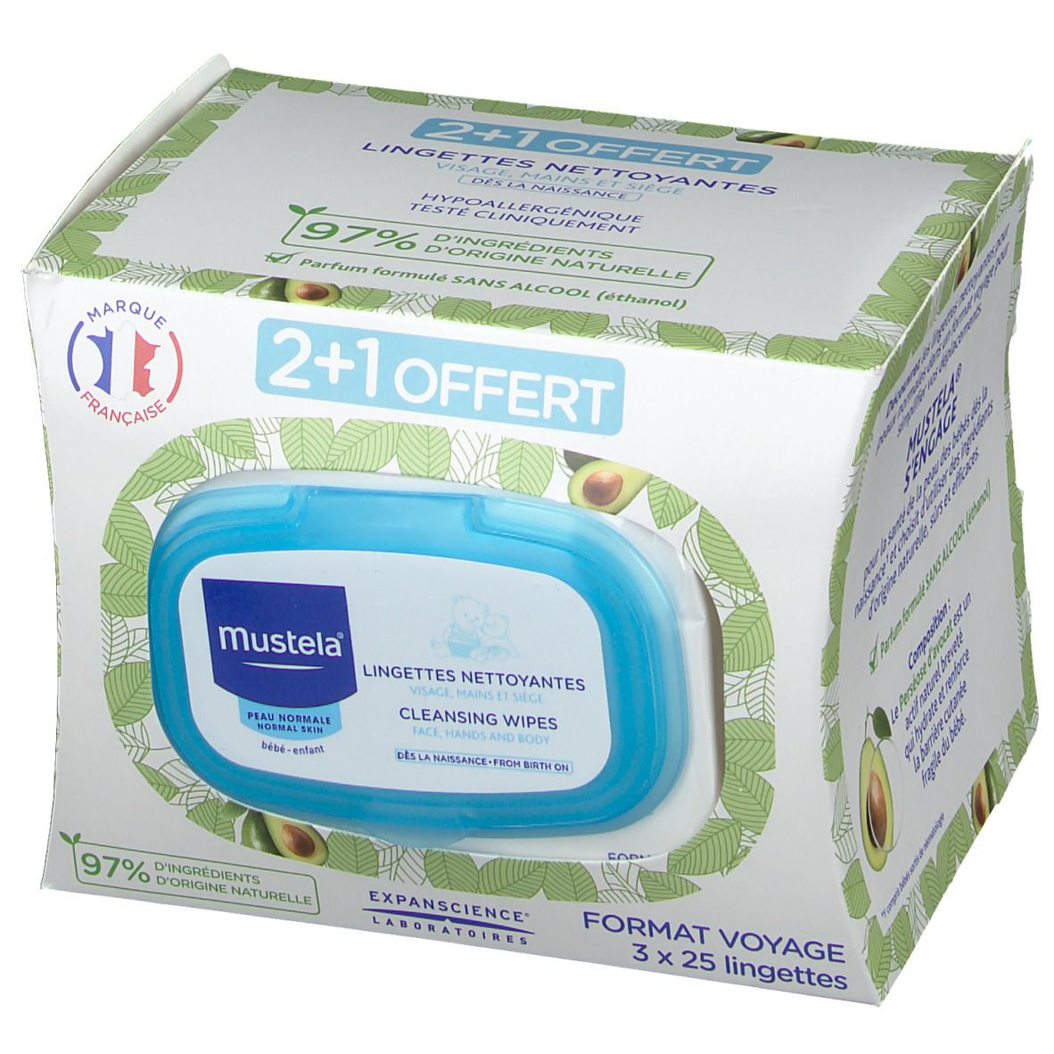 mustela®-Reinigungstücher