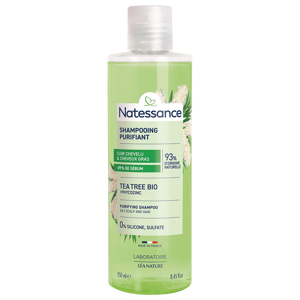 Natessance Tea Tree Detoxifying Balancing Shampoo
