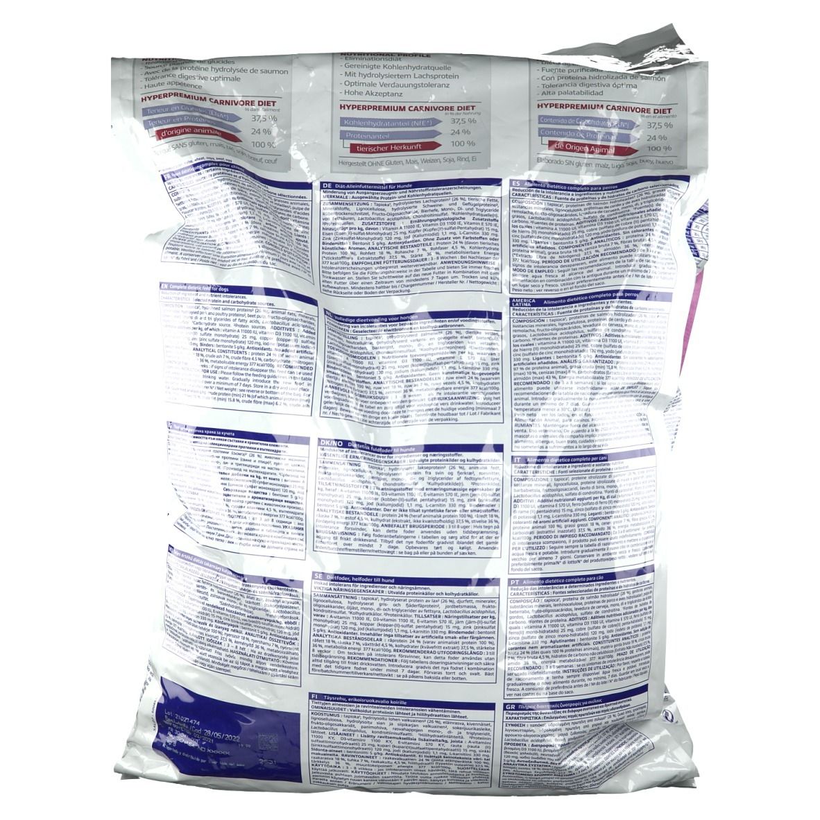 Virbac VETERINARY HPM® Adult Diets A2 Hypoallergy Salmon Chien