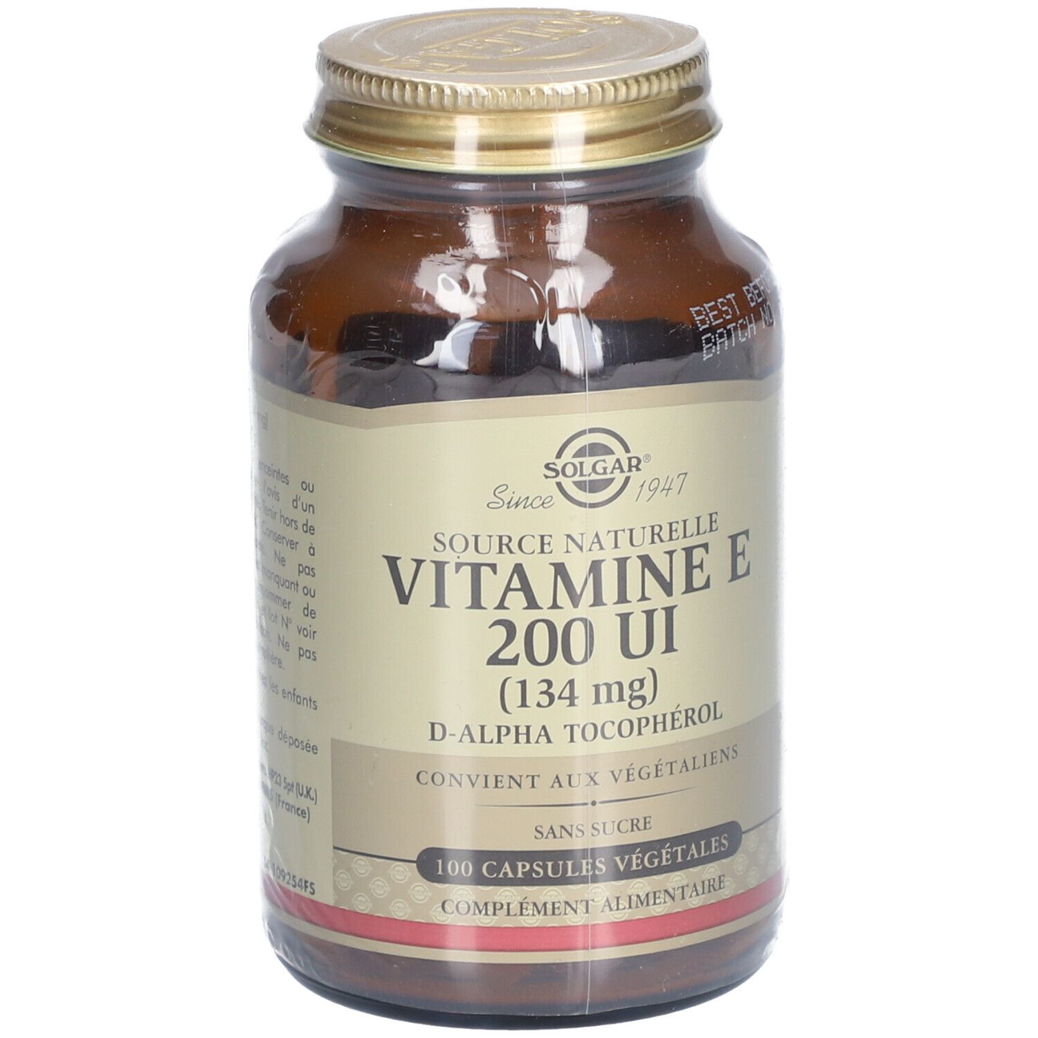 SOLGAR Vitamine E 200 UI