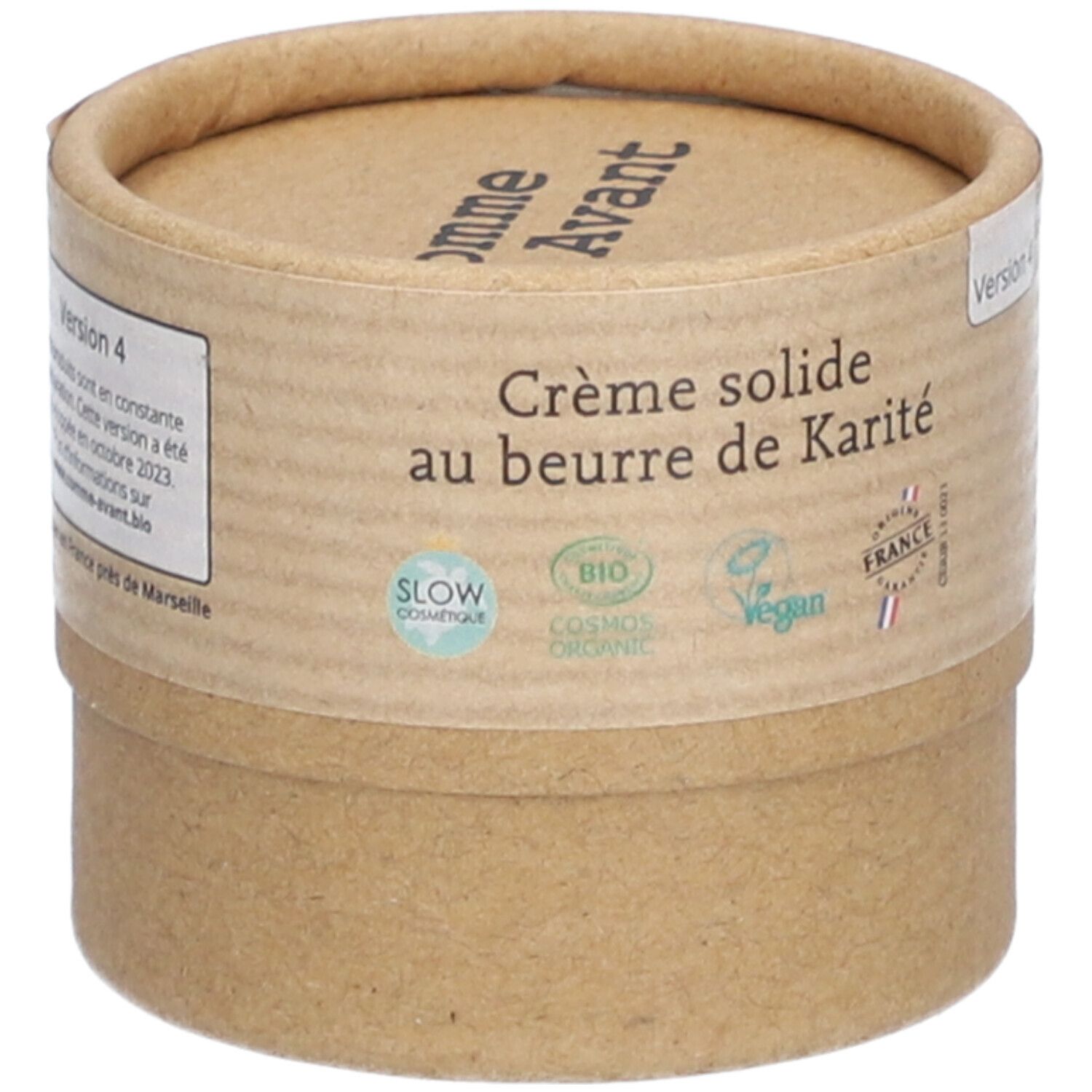 Comme Avant Crème Naturelle Solide au beurre de Karité